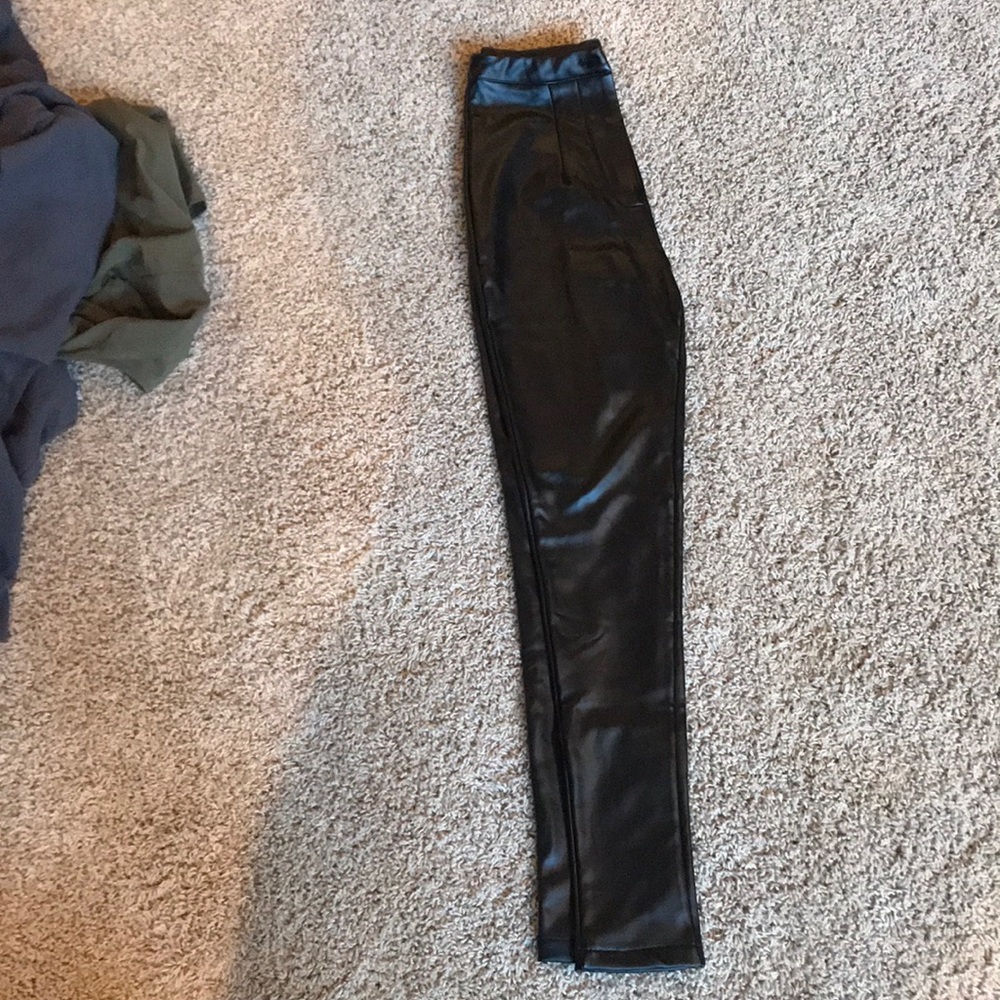 Fashion Nova leather leggings